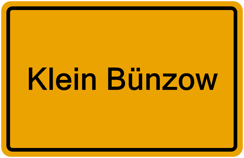 Handelsregisterauszug Klein Bünzow